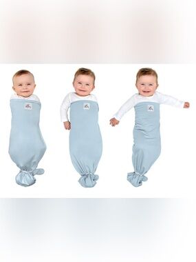 The Ollie Swaddle - Moisture-Wicking Sleep Sack - Blue